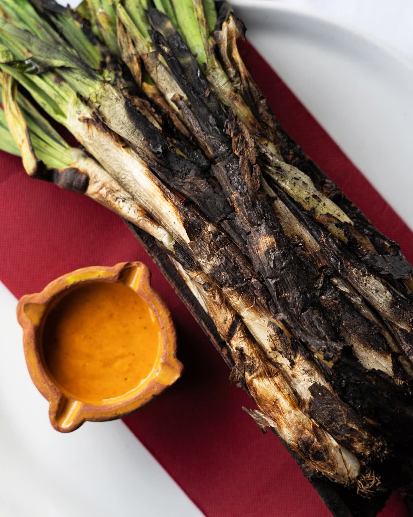 Calçots amb romesco