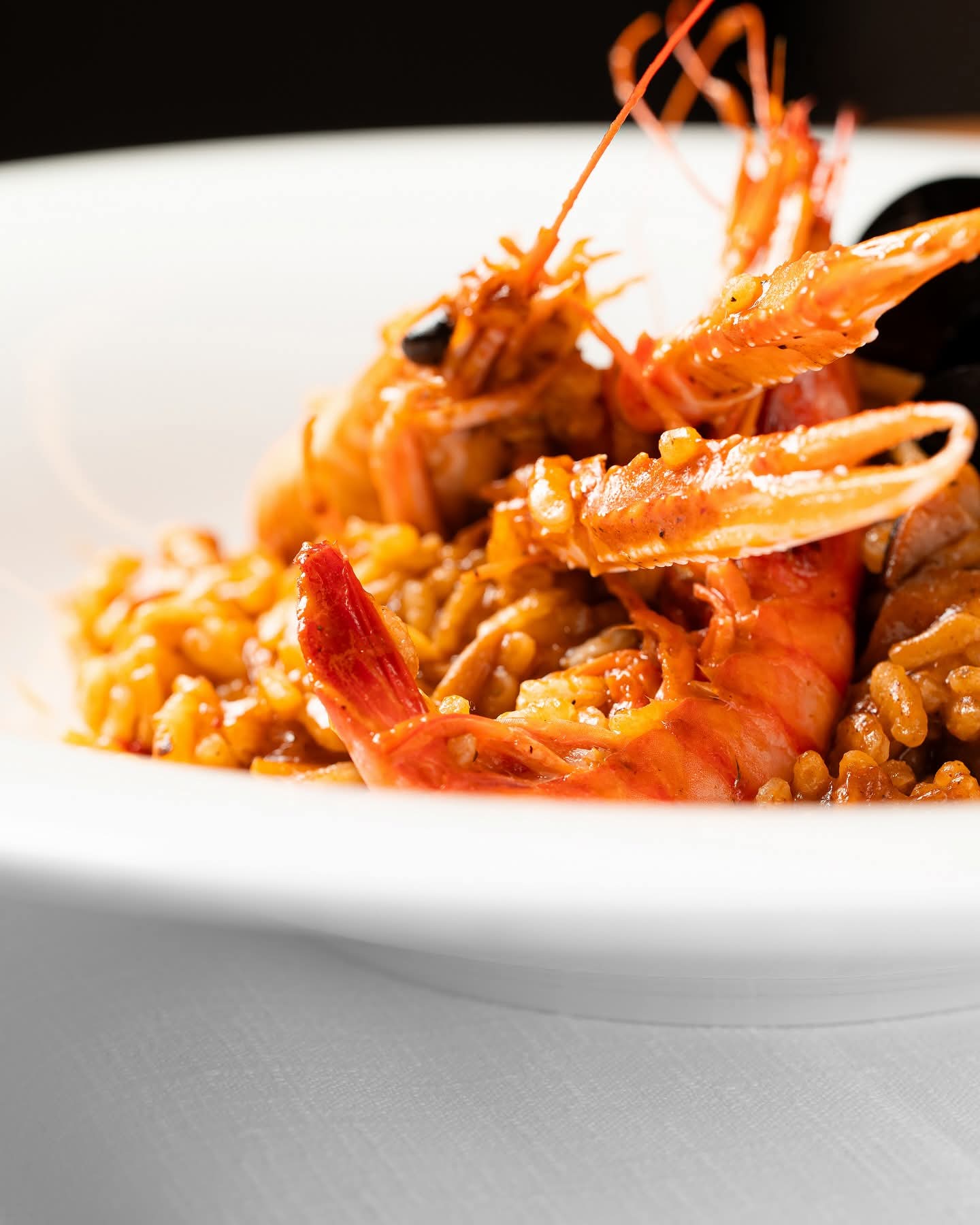 Arròs amb gambes vermelles